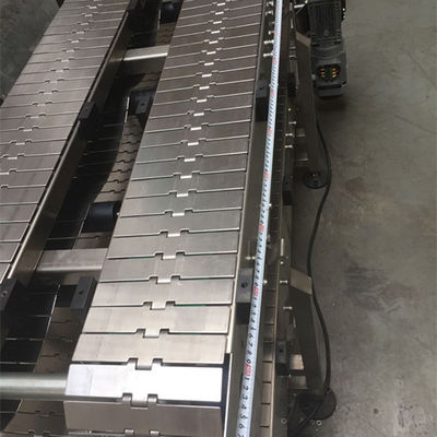 kwaliteit  Oil Heavy Duty Table Top Chain Conveyor And Slat Top Chain Conveyor fabriek